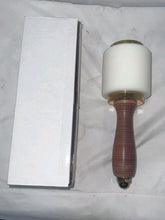 Load image into Gallery viewer, NEW Barry King Pro Grade 96 oz Leather Working Mallet Nylon Head Hammer Round
