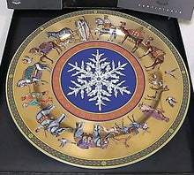 Load image into Gallery viewer, Rosenthal Versace Christmas Plate Cortége de Noel 1998 - 31 cm
