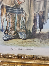 Load image into Gallery viewer, A Minatarre Indian 13.5x15.5" Karl Bodmer Native American Indian Art
