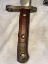 Load image into Gallery viewer, 1890`S TURKISH SWORD BAYONET OTTOMAN MAUSER w SCABBARD DAGGER M1890 WW1 WW2
