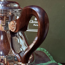 Load image into Gallery viewer, Christofle Paris Bagatelle Silver Plated Teapot 8 Cup Rosewood Handle w/ OG Box

