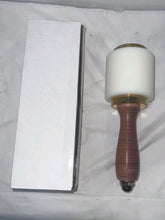 Load image into Gallery viewer, NEW Barry King Pro Grade 96 oz Leather Working Mallet Nylon Head Hammer Round
