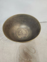Load image into Gallery viewer, Chinese Bronze Singing Bowl, Hand Engraved Dragon Spun Cast
