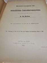 Load image into Gallery viewer, Central Nervous System Atlas des Menschlichen Zentralnervensystems 1904 Germany
