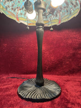 Load image into Gallery viewer, Unique Designed Tiffany Style Dragonfly, Motif Table Lamp Stained Glass
