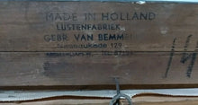 Load image into Gallery viewer, Beautiful Piet van Beek Dutch Oil Painting Of European Town With Canal Signed
