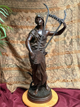 Load image into Gallery viewer, JC2 - Antique Charles Coudray ‘SEMIRAMIS’ 35” Bronze Statue ARTIST PROOF, SIGNED
