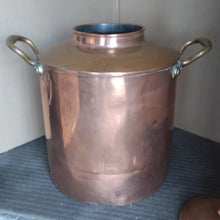 Load image into Gallery viewer, Antique Solid Copper watering dispenser with brass spigot c.1900s
