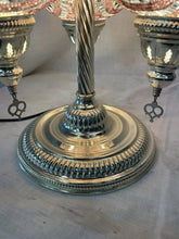 Load image into Gallery viewer, Beautiful 3 Globe Turkish Elegant Pink Mosaic Table Lamp!!
