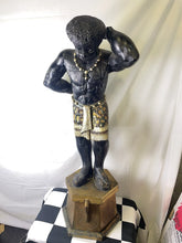 Load image into Gallery viewer, Antique Venetian, 18Th Century Hand Carved Large Blackamoor Statue
