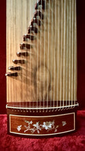 Load image into Gallery viewer, Yangzhou Chinese Guzheng 21-String Zither Mother-of-Pearl Inlay Professional
