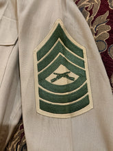 Load image into Gallery viewer, KH2- Vietnam Era US Army Khaki Uniform Set Shirt &amp; Pants Master Sgt Martin 15x32
