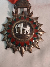 Load image into Gallery viewer, Thailand WW2 Sterling Silver Medals Order Of The White Elephant Original w/ Box
