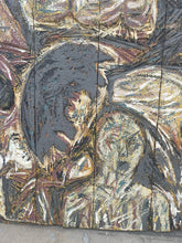 Load image into Gallery viewer, French Artist Philippe cognee Large wood carved art, 1984!!
