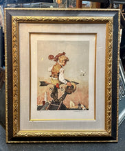 Load image into Gallery viewer, Norman Rockwell “Under Sail” Signed Limited Edition Lithograph 154/200 Framed
