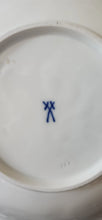 Load image into Gallery viewer, Antique Meissen Rococo Floral Gold Decoration Plate 11”

