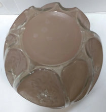 Load image into Gallery viewer, Vintage Consolidated Art Glass Vase Consolidated Line #700, Dusty Cream &amp; Clear
