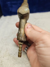 Load image into Gallery viewer, Vintage 1940s Brass Fuel Filler Nozzle Paperweight, Figurine FIG 800-B
