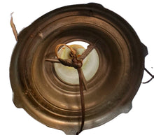Load image into Gallery viewer, VTG Art Deco Chrome Slag Glass Ashtray Smoking Stand/Table Electric Lighter Lamp
