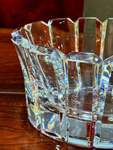 Load image into Gallery viewer, Orrefors Stenhammar Full Lead Crystal Bowl by Gunnar Cyrén 9.5”x4.5” NWOT
