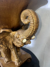 Load image into Gallery viewer, Elephant Grand Decorative Table Centerpiece Serving Bowl
