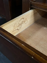 Load image into Gallery viewer, Vintage PAIR of LEXINGTON Mahogany Side / Phone Tables Writing Slide &amp; Drawer!!
