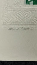 Load image into Gallery viewer, Judith Hall "Hearts &amp; Flowers" Hand Signed, Numbered 97/275 Embossed 36x21
