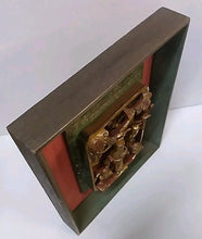 Load image into Gallery viewer, Antique Chinese Carved Deep Relief Gilt Wood Emperor Scene Panel
