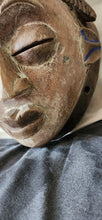 Load image into Gallery viewer, Vintage African Punu Mask, Gabon. carved and painted
