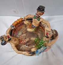 Load image into Gallery viewer, Ron Lee Rub a Dub Dub Three Men Clowns In A Tub Bathtub Figurine Rare 1981 LARGE

