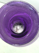 Load image into Gallery viewer, Correia Signed and Dated Limited Edition Art Glass Purple VASE #772 101/500
