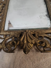 Load image into Gallery viewer, 19th C Antique Bradley &amp; Hubbard-Style Dionysius Brass Wall Mirror
