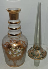 Load image into Gallery viewer, MOSER Magnum Decanter Art Nouveau, w/tall faceted stopper 27.5”X6.5”
