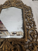 Load image into Gallery viewer, 19th C Antique Bradley &amp; Hubbard-Style Dionysius Brass Wall Mirror
