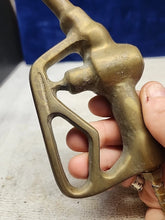 Load image into Gallery viewer, Vintage 1940s Brass Fuel Filler Nozzle Paperweight, Figurine FIG 800-B
