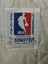 Load image into Gallery viewer, Vintage Los Angeles Lakers Satin White NBA Authentic Starter Jacket Sz Small

