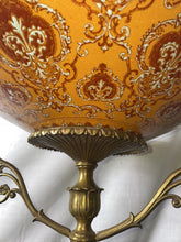 Load image into Gallery viewer, Beautiful Vintage Porcelain &amp; Bronze Pedestal Centerpiece Compote Bowl!!
