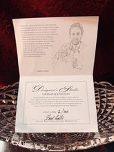 Load image into Gallery viewer, Waterford Designer’s Studio Heritage Boat Bowl 13.25”Fred Curtis 2/100 Signed
