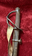 Load image into Gallery viewer, Rare Civil War Original 1851 Dated Ames Cavalry Saber W/ Scabbard, Cabotville
