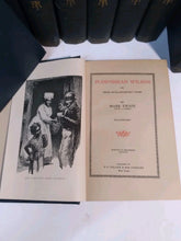 Load image into Gallery viewer, Vintage Mark Twain Hardcover Book Set Lot of 10 Classic Literature P.F. Collier
