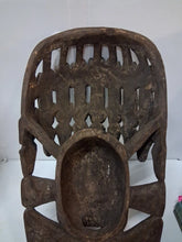 Load image into Gallery viewer, Vintage Large African Carved Wood Bamum Mask from Cameroon 27“ X 14“
