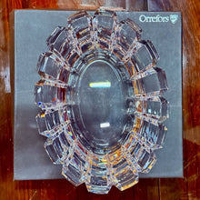 Load image into Gallery viewer, Orrefors Stenhammar Full Lead Crystal Bowl by Gunnar Cyrén 9.5”x4.5” NWOT
