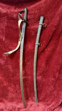 Load image into Gallery viewer, Rare Civil War Original 1851 Dated Ames Cavalry Saber W/ Scabbard, Cabotville
