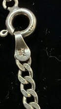 Load image into Gallery viewer, LOVELY Italy VINTAGE STERLING SILVER STARFISH DANGLE NECKLACE 24”
