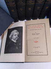 Load image into Gallery viewer, Vintage Mark Twain Hardcover Book Set Lot of 10 Classic Literature P.F. Collier
