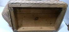 Load image into Gallery viewer, Vintage 20” Rattan Wicker Elephant Plant Stand Side End Table

