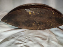 Load image into Gallery viewer, Vintage African Hand Made Money Box Floral Design Carved Wood Storage Box
