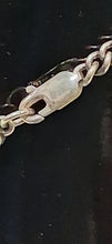 Load image into Gallery viewer, King Baby Studio Men's Sterling Silver Necklace 24" Cross Fleur De Lis Pendant
