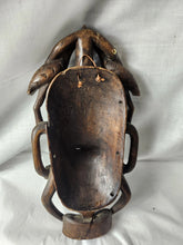 Load image into Gallery viewer, Senufo Kpelie Mask Cote D'Ivoire African Art Face mask 20th Century carved Wood!

