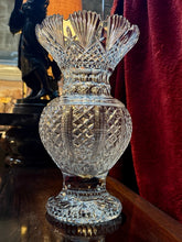 Load image into Gallery viewer, RARE Waterford Master Cutter Crystal Vase 13.25” Fan &amp; Wedge New w/Box (Half)
